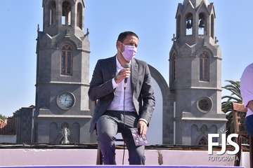 Telde lanza la campaña 'Una lucha a flor de piel' para combatir la violencia machista/Francisco Javier Santana.